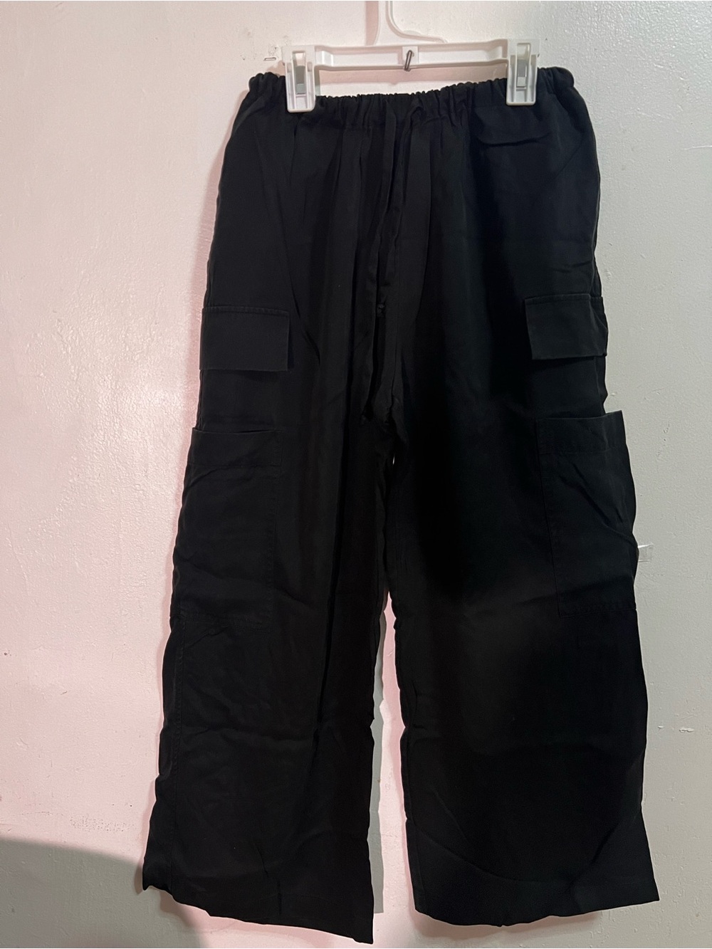 Reformation Black womens Cargo Pants - Classic Utility Style size XS
